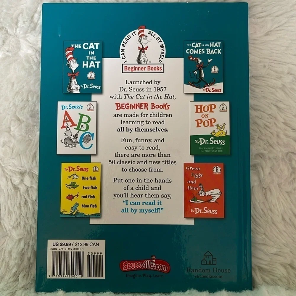 The cat in the hat NWT hard copy book not a old edition a new edition